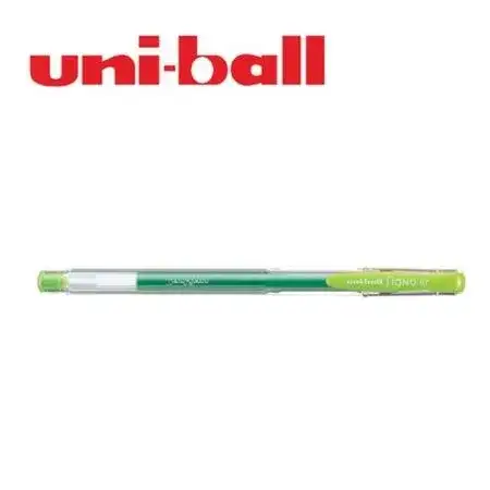 Lapicera Roller Uni Ball UM-100 signo Gel 0,7mm Verde claro